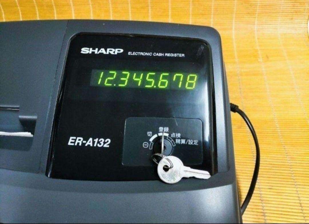 Ｙ 【中古品】SHARP シャープ レジスター ER-A132 動作通電確認済‼ シャープレジスター ER-A132 簡単便利特殊 送料込 2502132