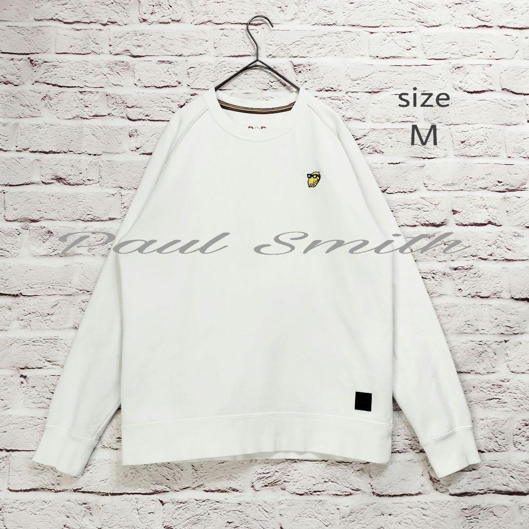 【カラーステッチ】Paul Smith スウェット ラグランスリーブ 裏起毛