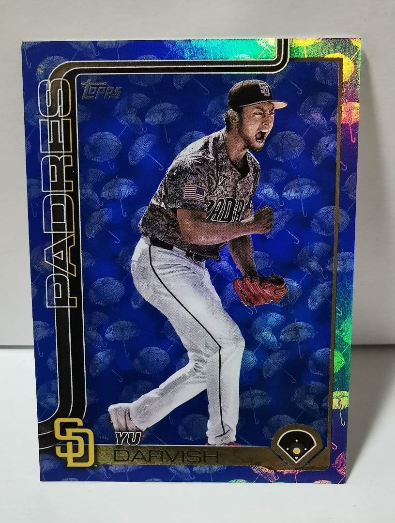 超 SSP 10枚 ダルビッシュ有 ブルーアンブレラパラレル目立った傷や汚れなし