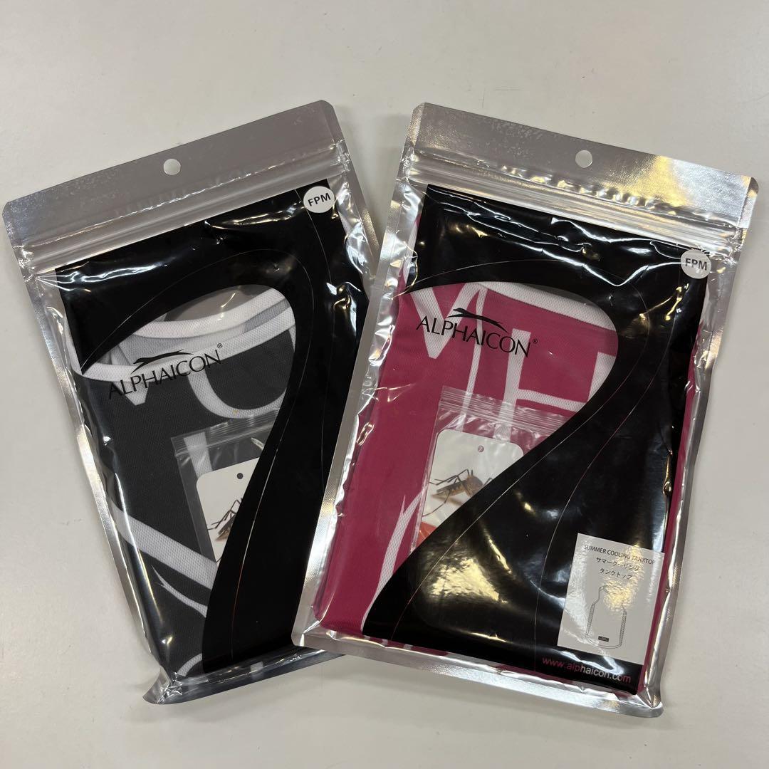 アルファアイコン　新品未使用　FPM ピンク　モノトーン　2枚セット