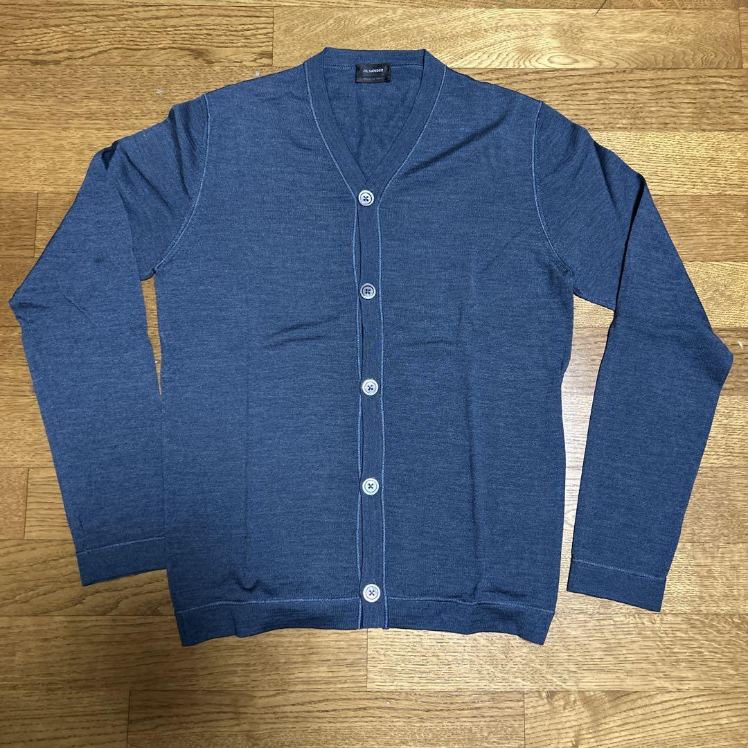 ジルサンダー JIL SANDER ウールシルクカーディガン サイズ44 美品