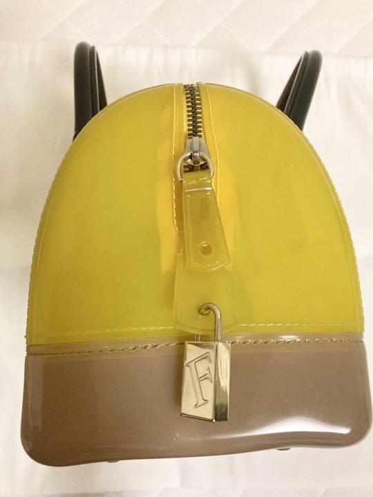 FURLA フルラ キャンディ バッグ イエロー - メルカリ