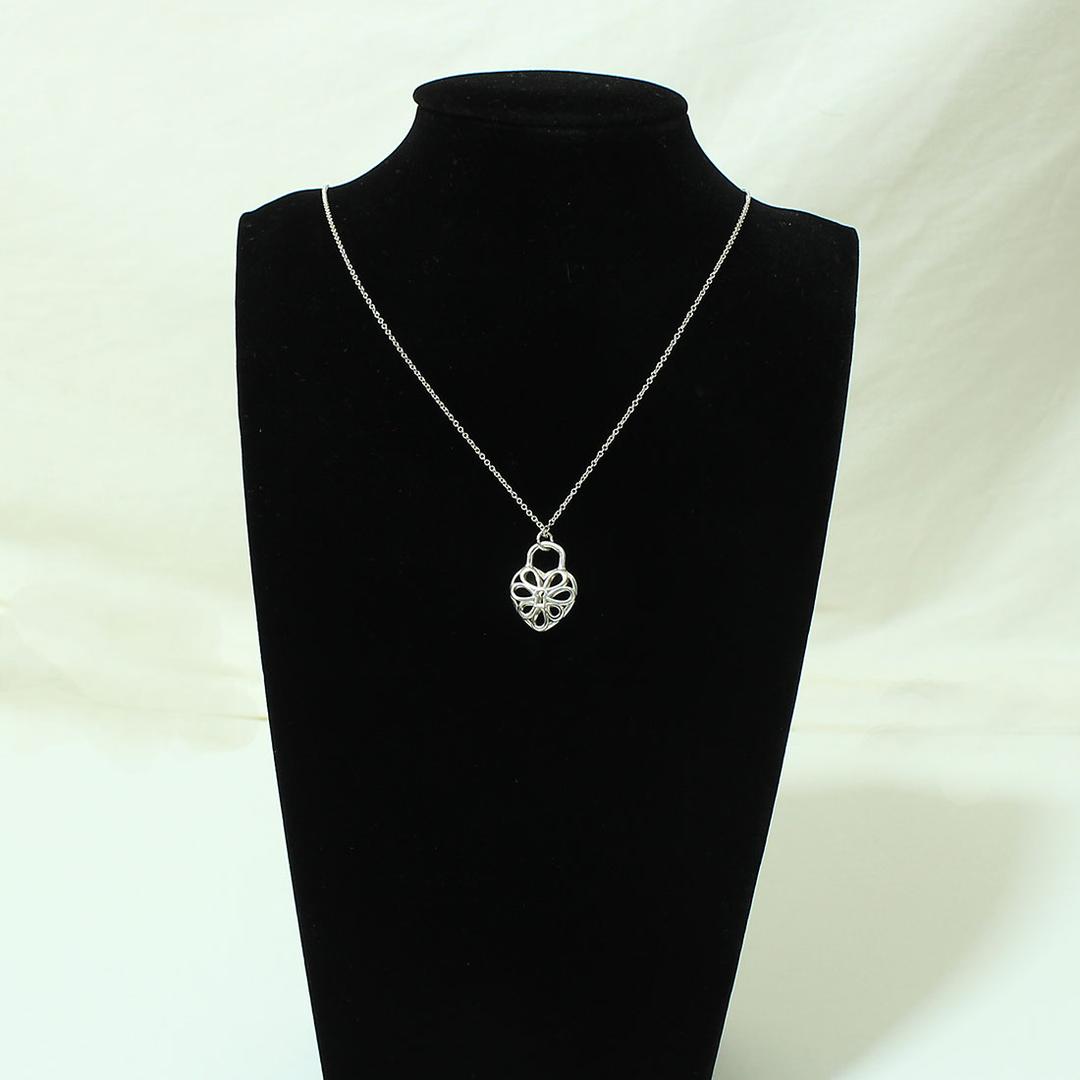 新品好評 ティファニー Tiffany ハート シルバー ネックレス D9156 KFUd4-m37869101171 安い大得価