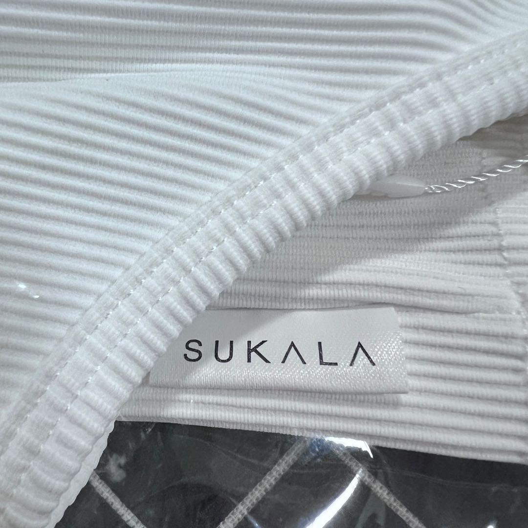 新品 SUKALA リブソリッドショートタンクトップ Sサイズ チョコブラウン LAVA】【SUKALA】リブソリッドショートタンクトップ S ブラウン