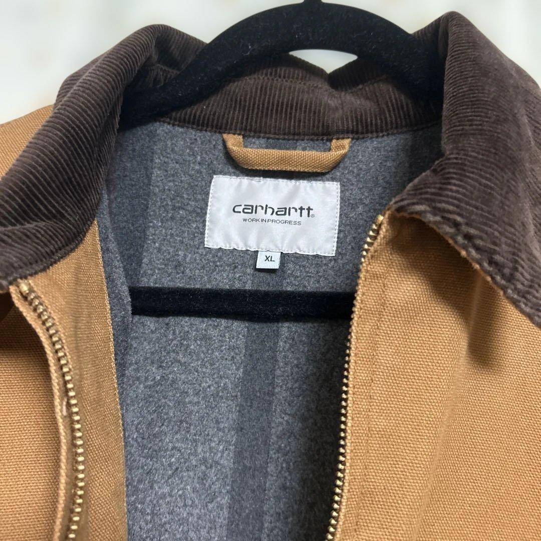 Carhartt ブラウンジャケット XL カーハート アクティブジャケット ブラウン 表記(XL TALL