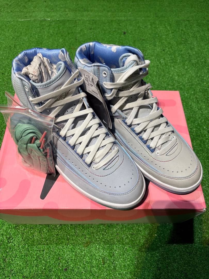 J Balvin×Nike Air Jordan2 Retro 27.5cm靴