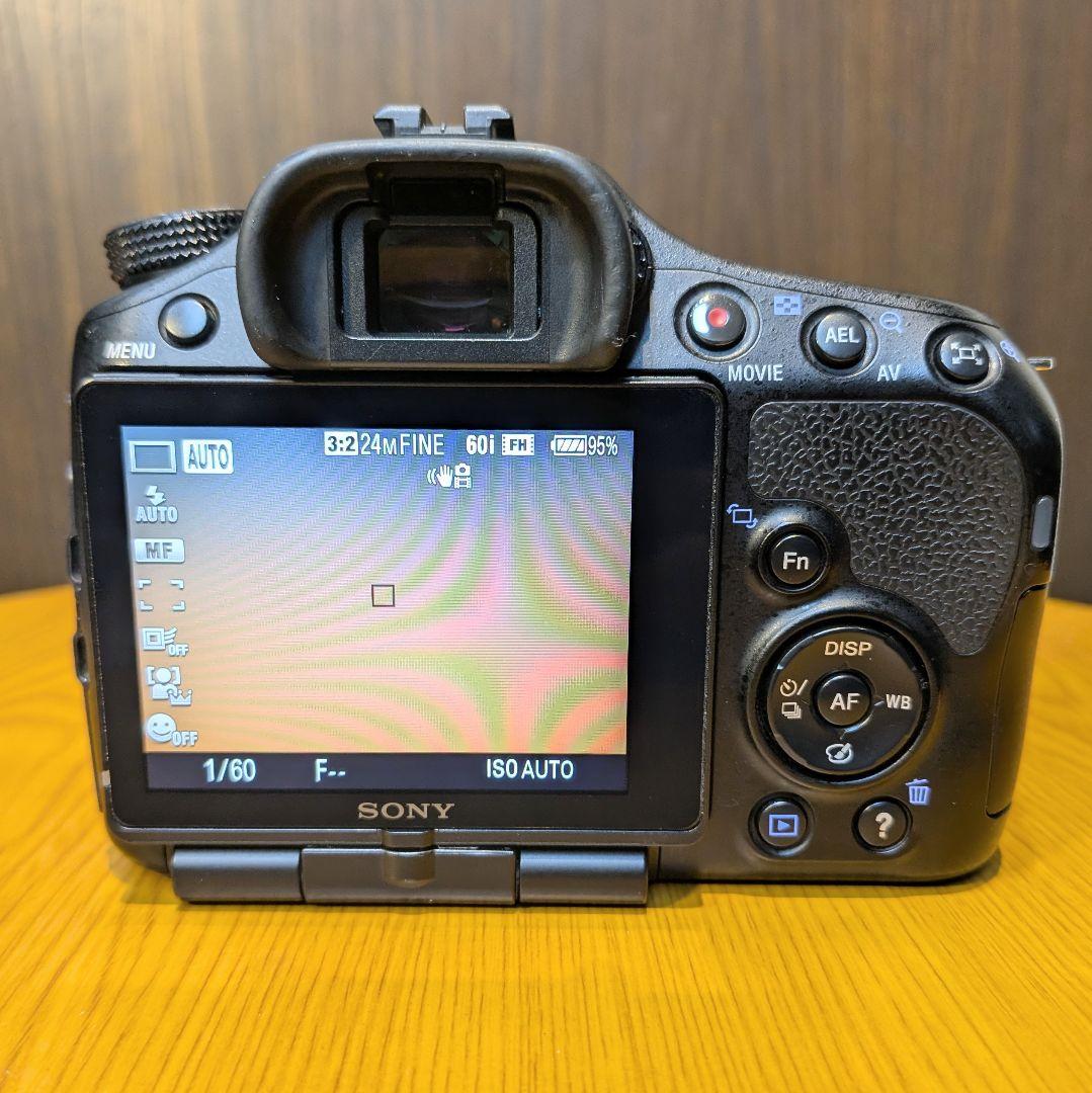 ソニー SONY α65 18-135mm レンズセット 一眼レフ カメラ 中古