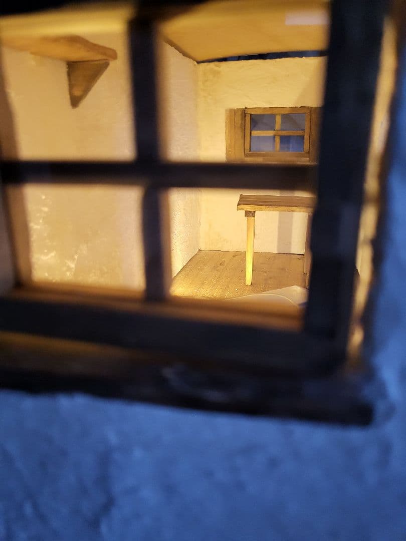 ハンドメイド ミニチュアハウス ドールハウス