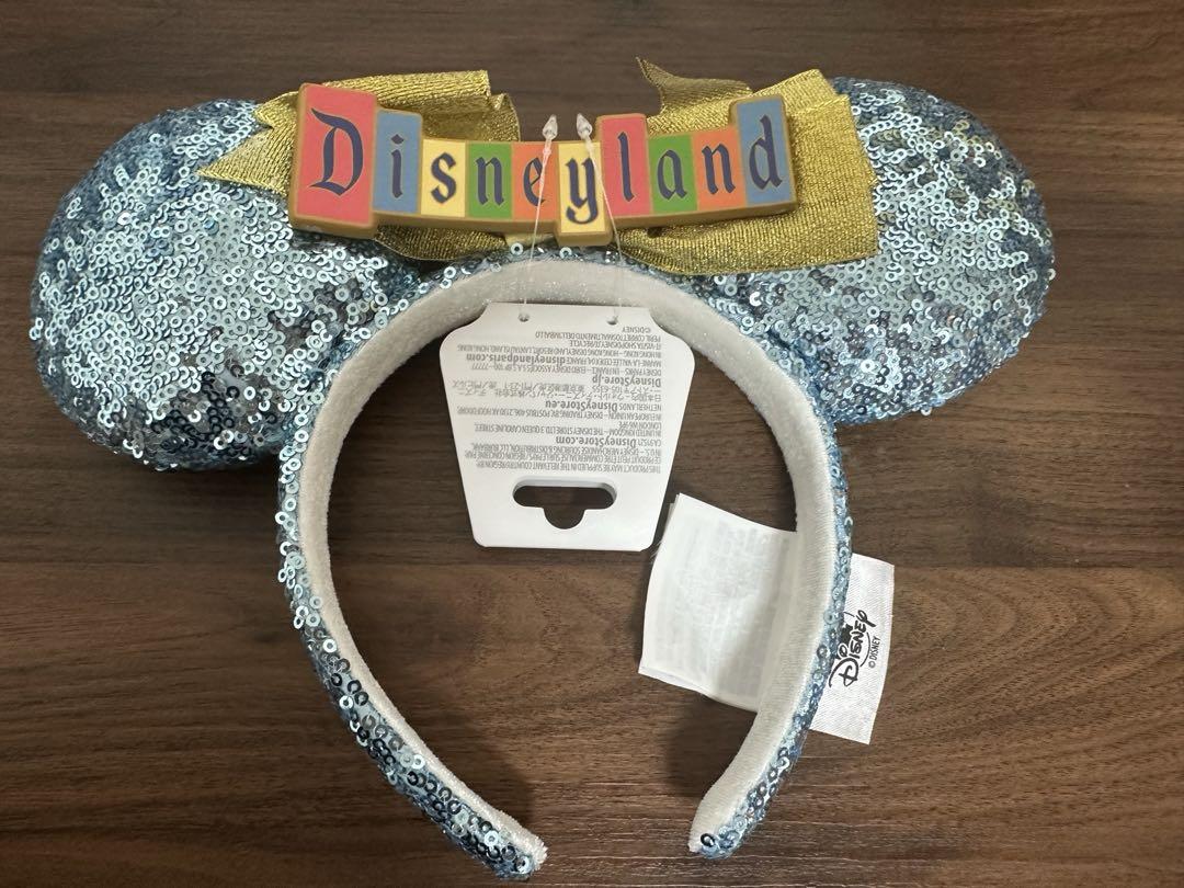 アメリカ限定ディズニーランド スパンコールカチューシャ