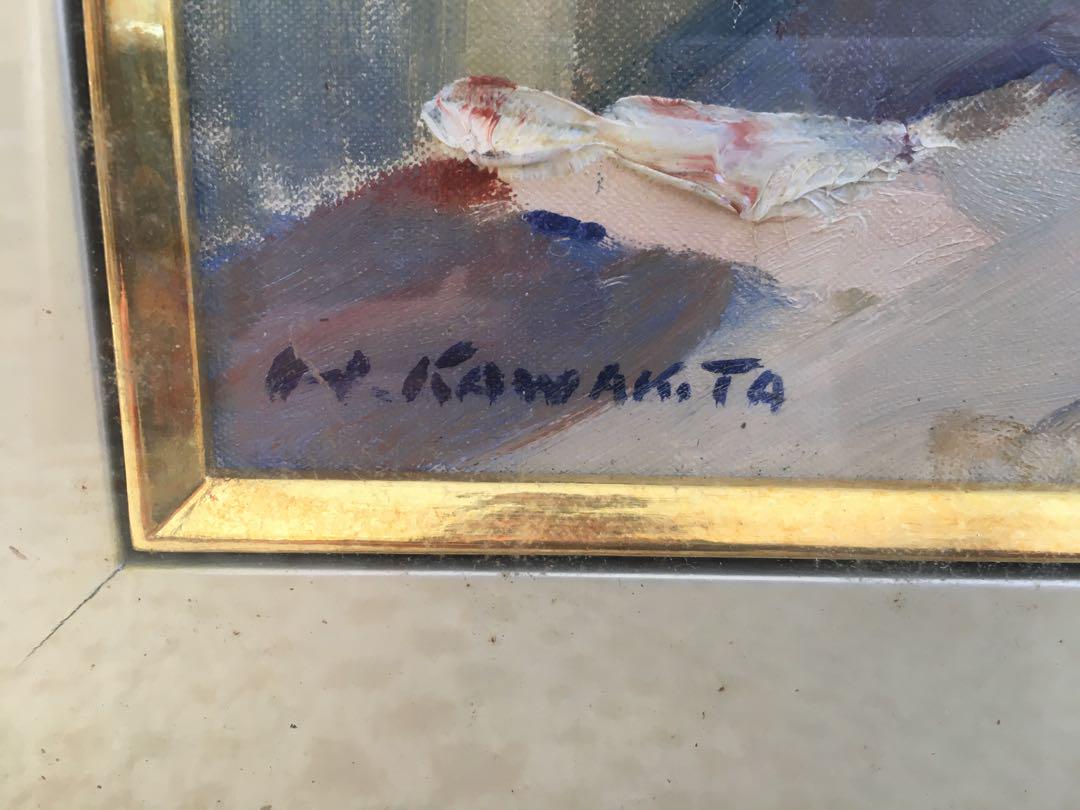 河北浩、油絵