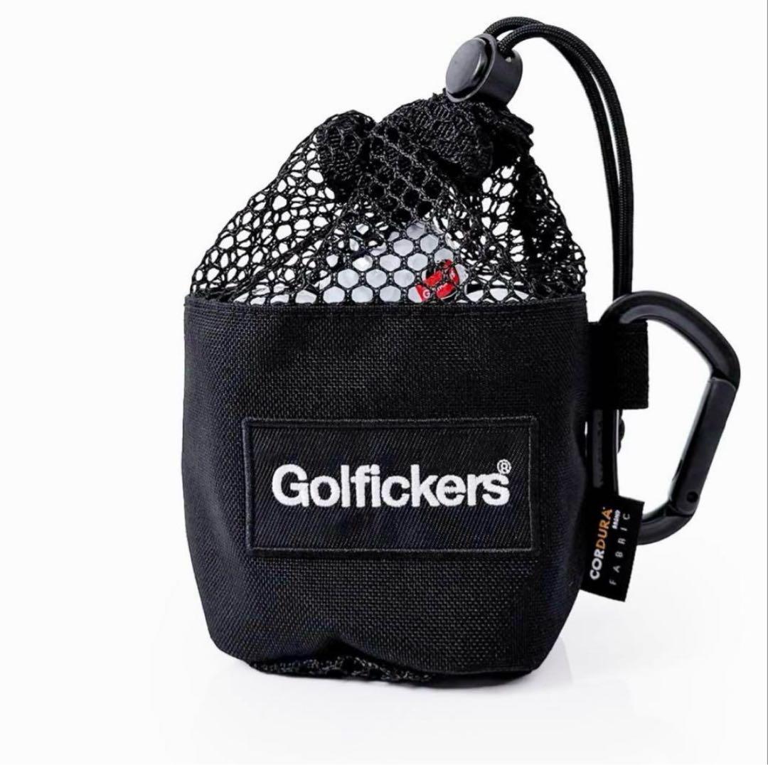 【完売品】Golfickers ボールポーチ　黒　値下げ可能商品
