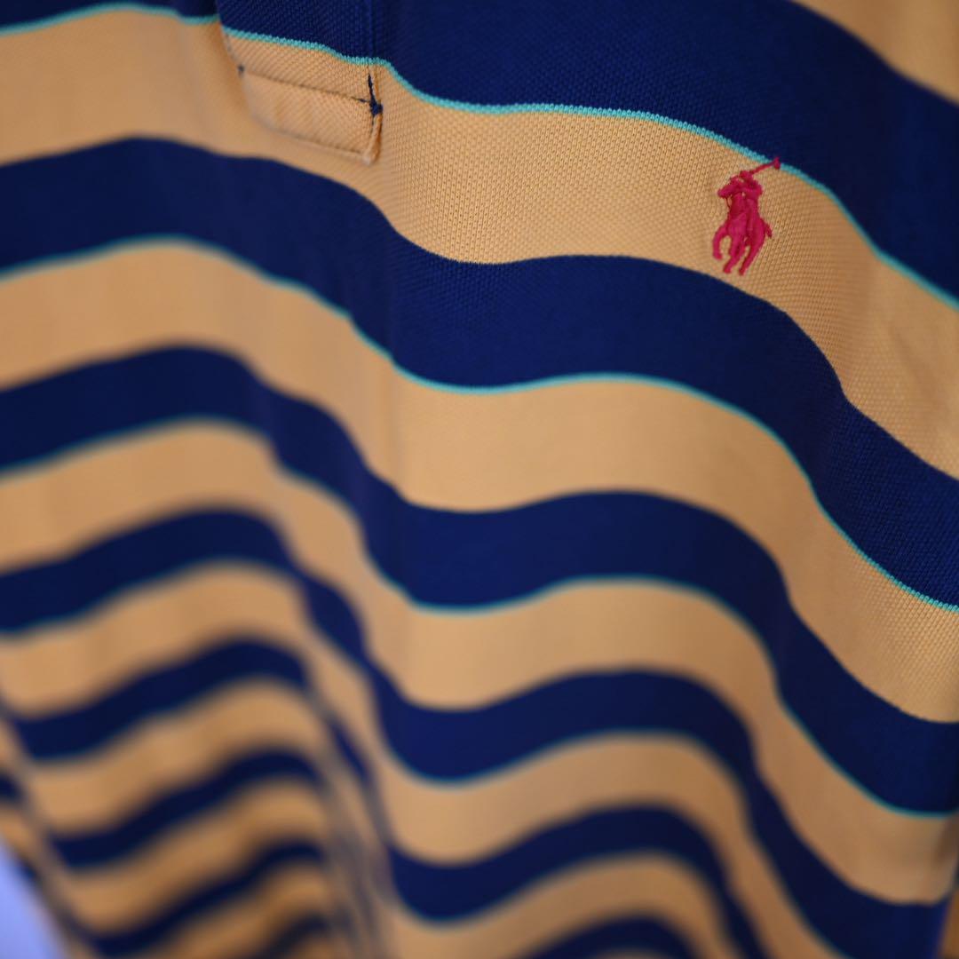 Polo by Ralph Lauren ストライプ ポロシャツ Lサイズ