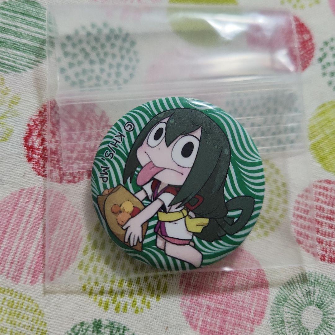 僕のヒーローアカデミア ヒロアカ 蛙吹梅雨 ミニ缶バッジ 祭り