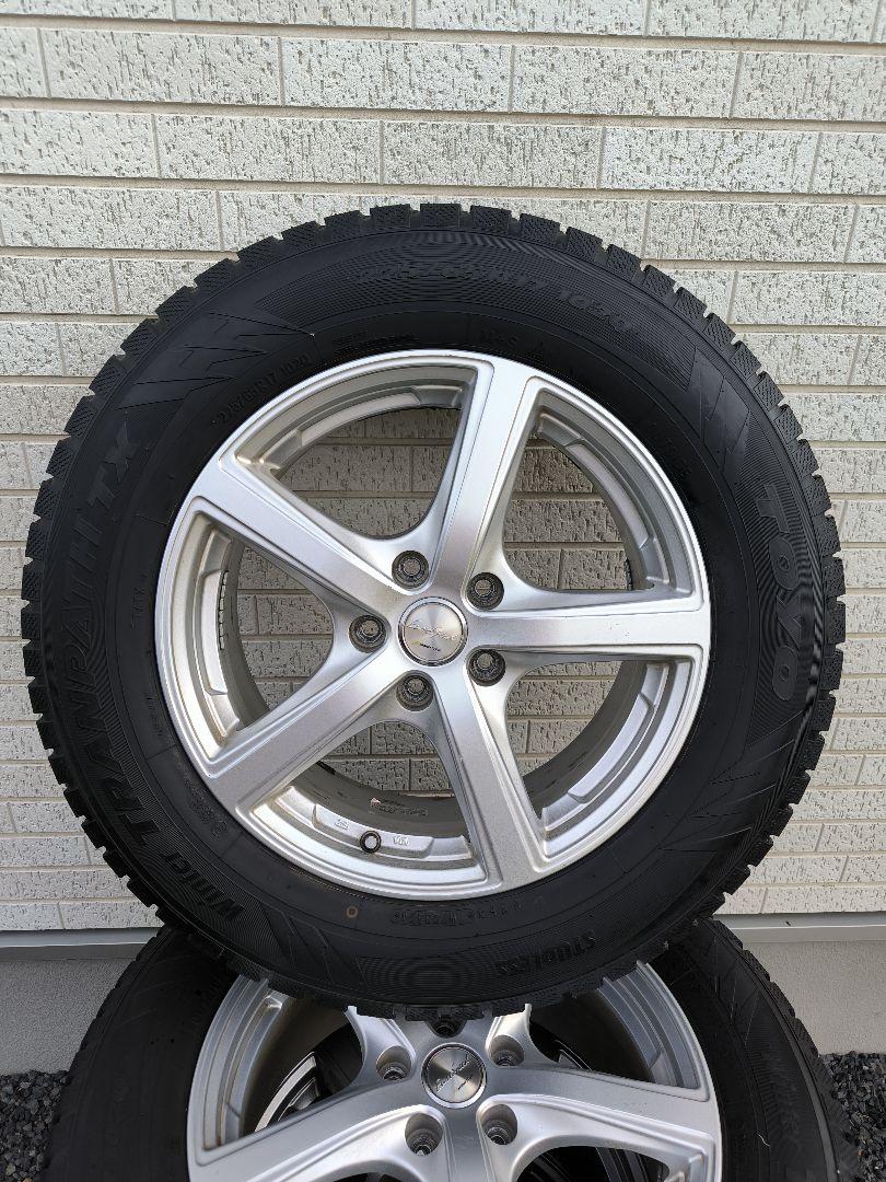 トランパスTX 225/65R17 スタッドレスタイヤ・ホイールセット2024製