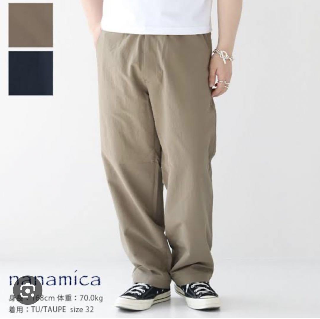 nanamica】ALPHADRY Wide Easy Pants 30 - メルカリ