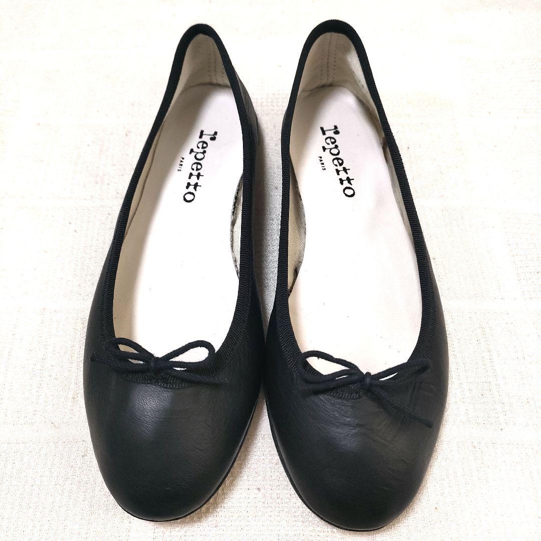 【美品】レペット 本革 パンプス バレエシューズ 37.5