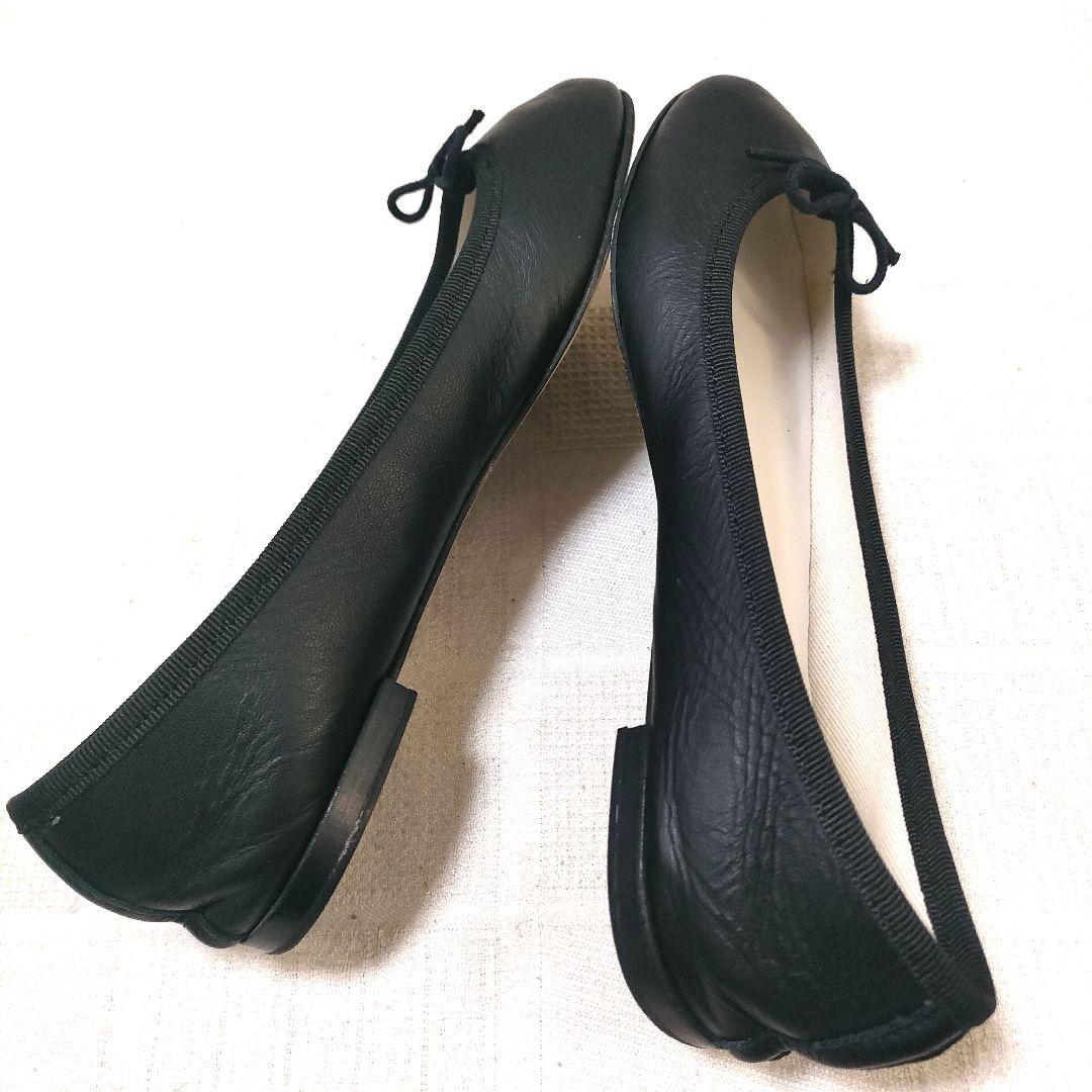 【美品】レペット 本革 パンプス バレエシューズ 37.5