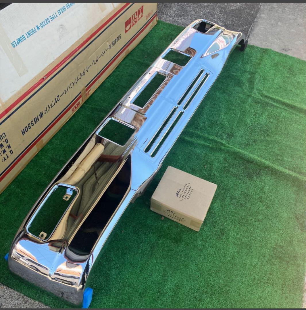 JET イノウエ　メッキバンパー新品スーパーグレートタイプバンパー2tワイド車用