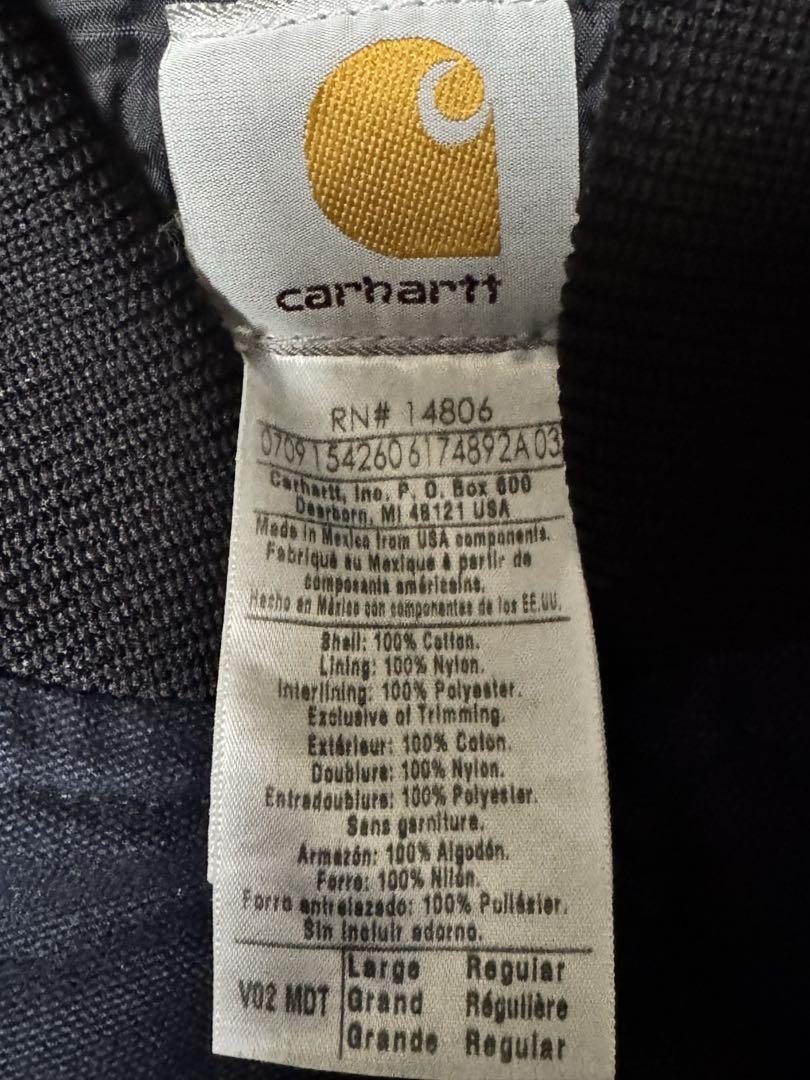 Carhartt ダックベスト ネイビー L