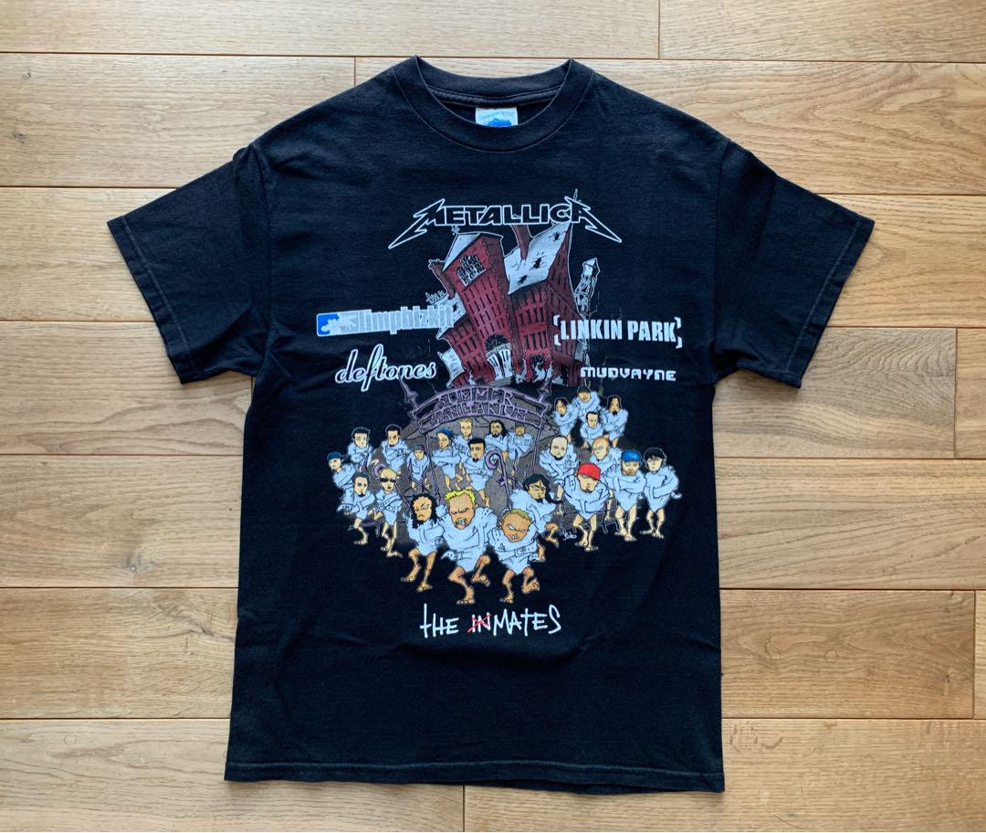Metallica Linkin Park Limp Bizkit Tシャツ
