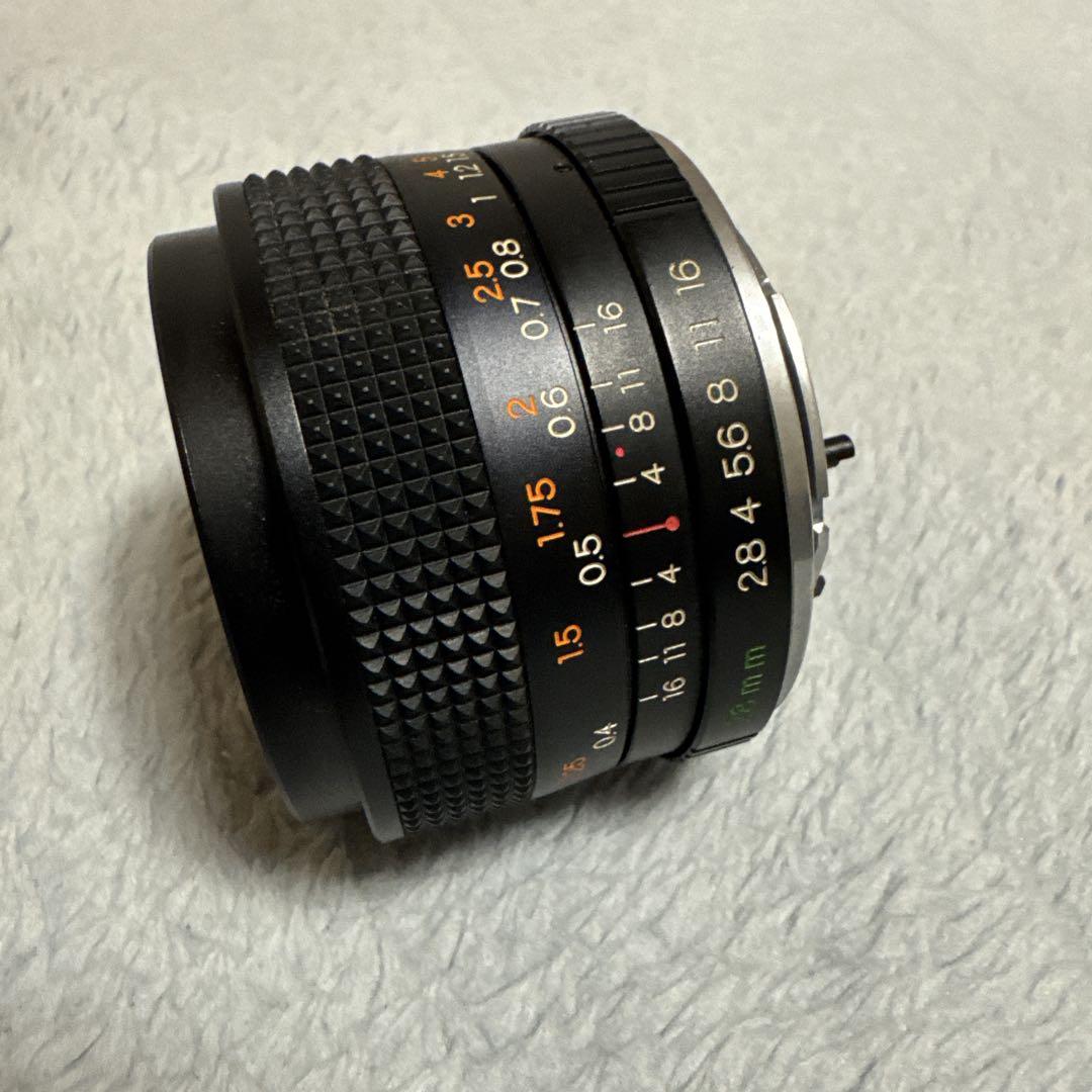 希少品 YASHICA ML 28mm F2.8 単焦点レンズ カメラレンズ