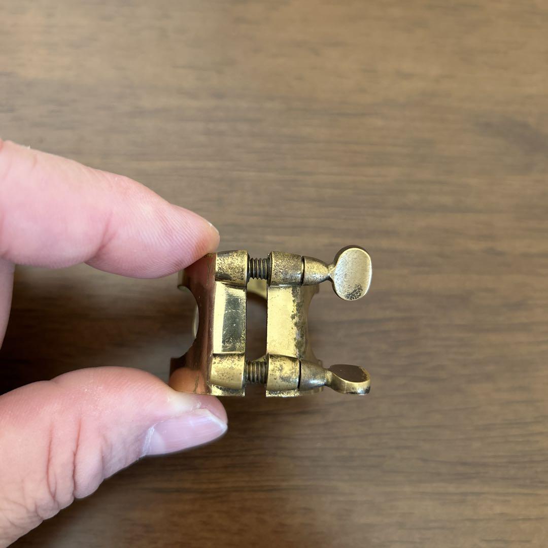 SELMER テナーサックス用純正リガチャー スモールIN時代
