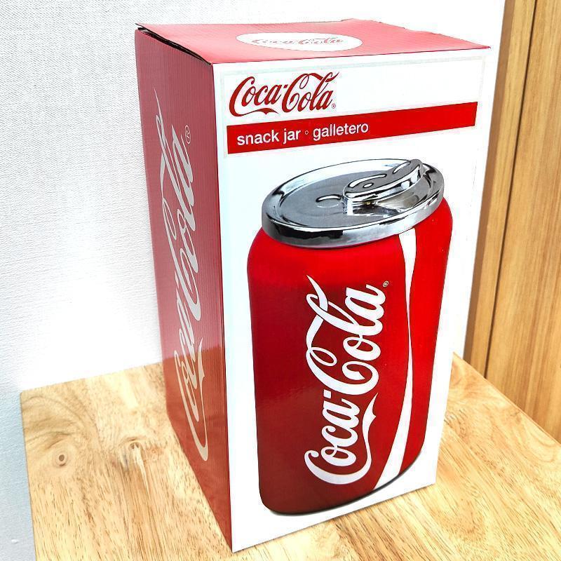 コカコーラ スナックジャー 保存容器 お菓子 COCA COLA 缶 アメリカン