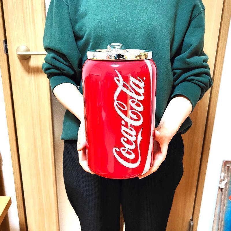 コカコーラ スナックジャー 保存容器 お菓子 COCA COLA 缶 アメリカン