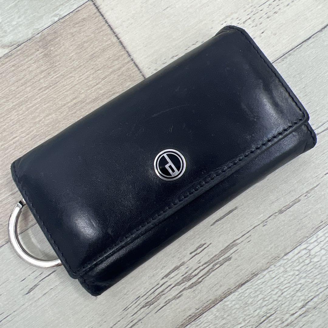 【rip104】dunhill キーリング付 6連 キーケース 6P dunhill ダンヒル キーケース 6連キーケース サイドカー レザー