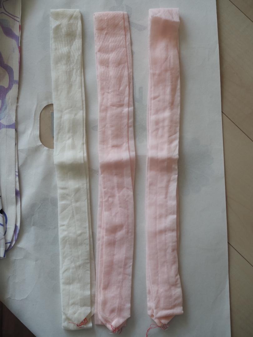 浴衣７アイテムセット（浴衣着用に必要なもの全て揃います）【美品・クリーニング済】
