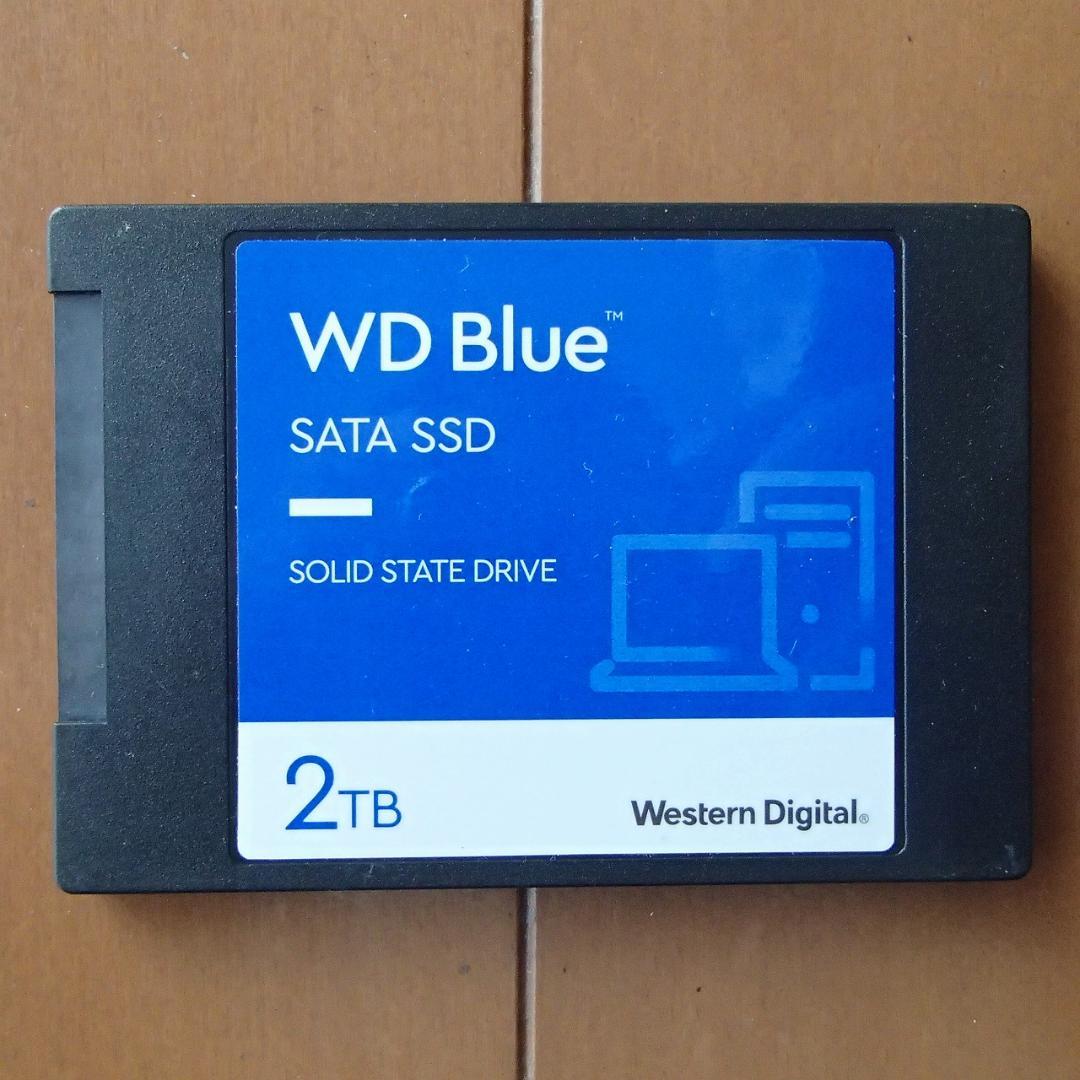 WD Blue SA510 SATA SSD 2TB 2.5インチ内蔵型SSD