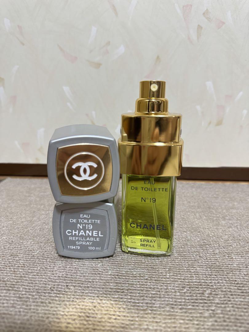 CHANEL Eau de Toilette No.19 100ml スプレー式 Amazon.com : Chanel No. 19 by Chanel for Women 1.7 oz Eau de
