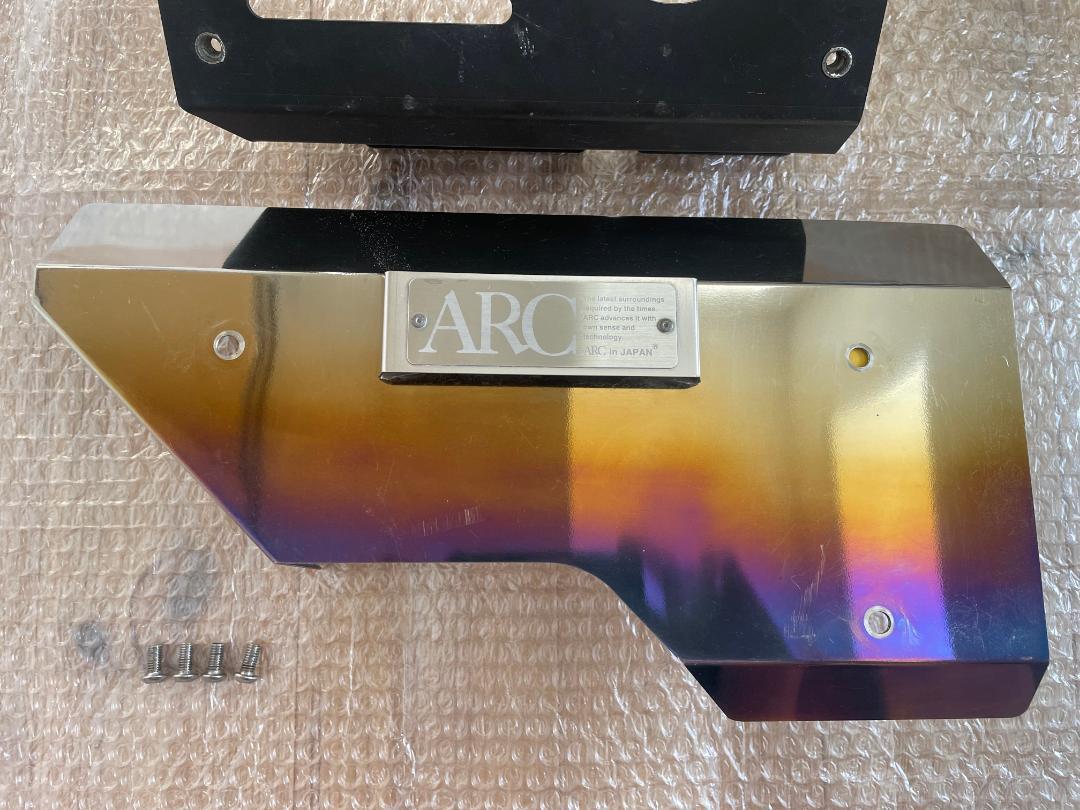 ★希少★ARC MINI R56 クーパーS タービン 遮熱板 チタン発色