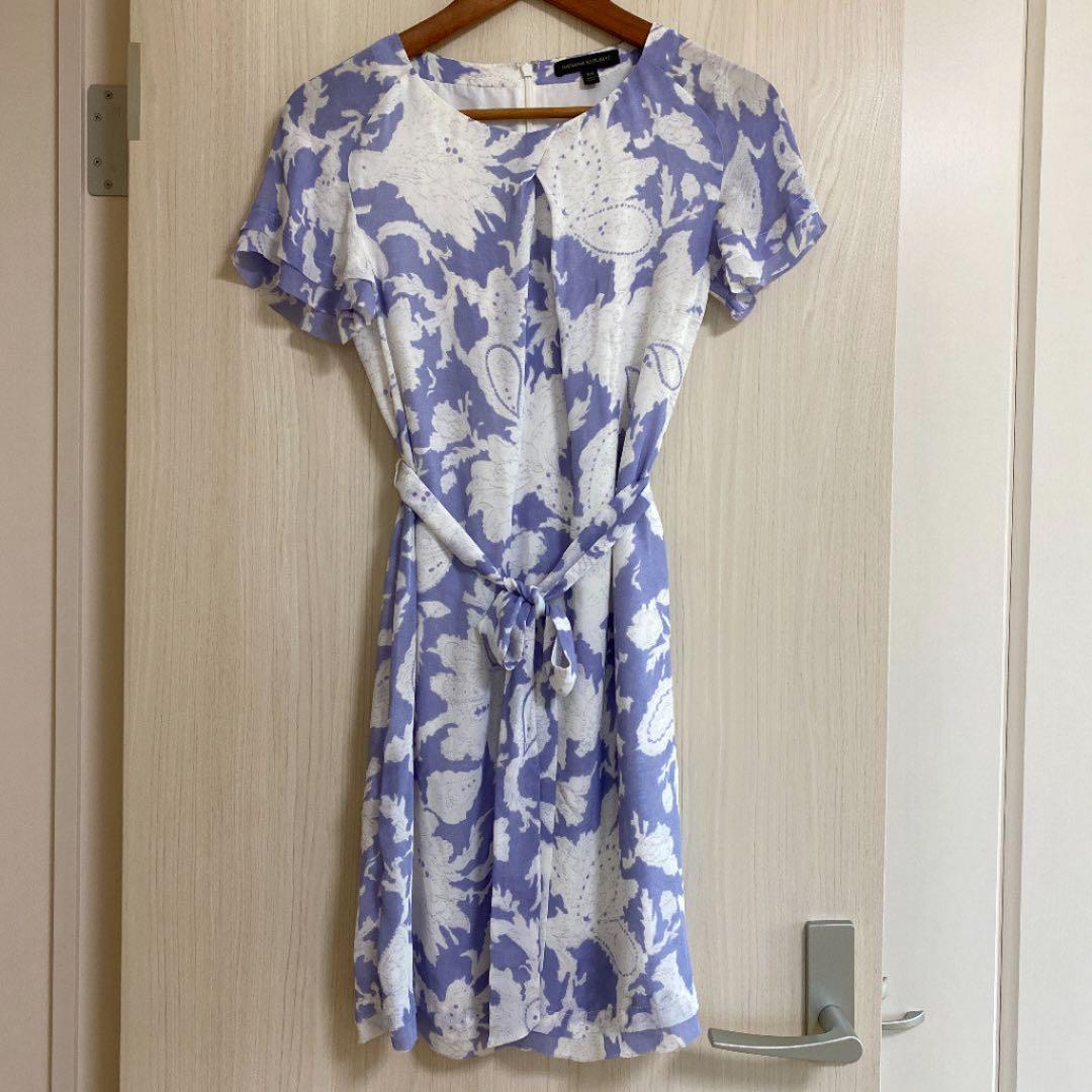 メルカリ ワンピース 花柄 バナナリパブリック ひざ丈ワンピース 1 500 中古や未使用のフリマ