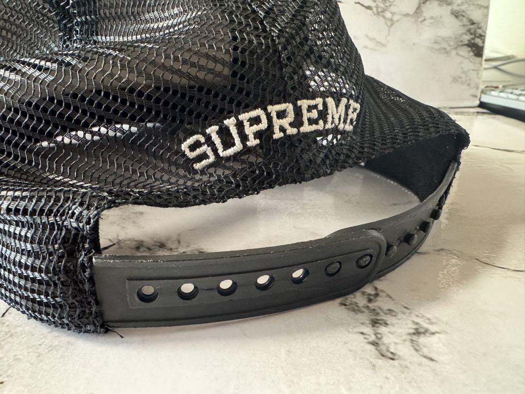 Supreme Authorized Mesh Back cap black