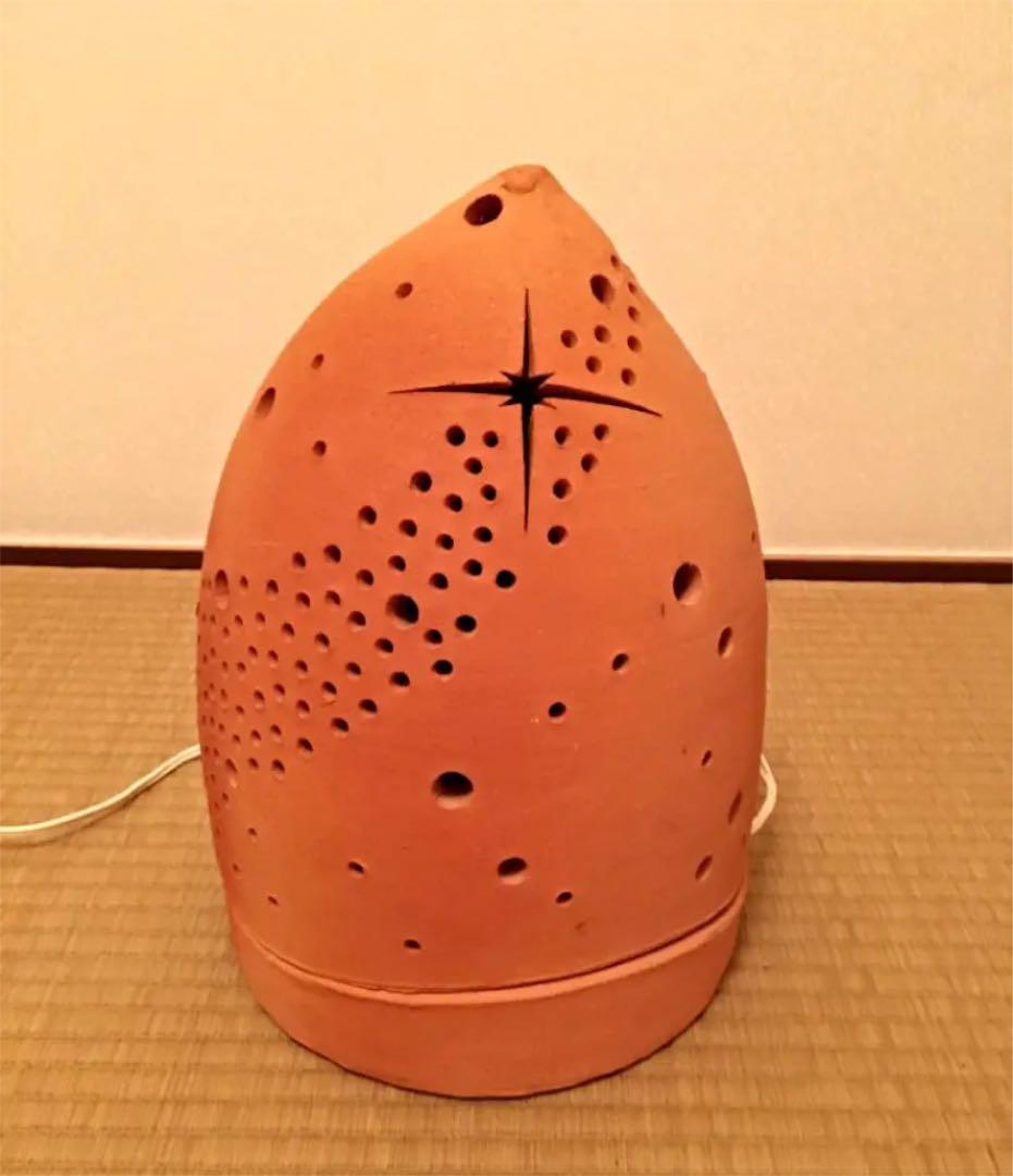 したいと ⭐️超美品❗️星 月が照らす陶器の照明スタンド zg2fc-m37886981128 ドです