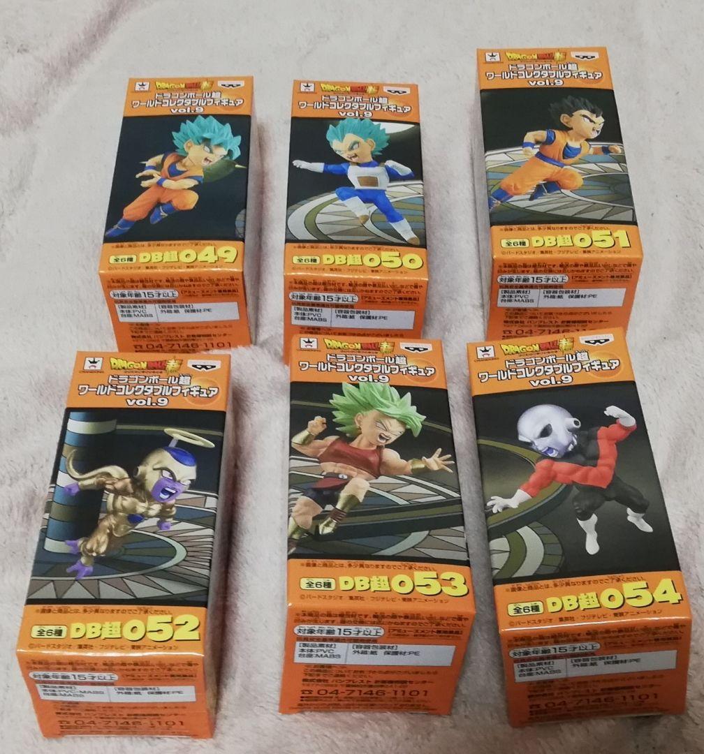 ドラゴンボール超　 コレクタブル　vol.9　全6種　フィギュア　ジレン ドラゴンボール超 ワールドコレクタブルフィギュア vol.9の通販