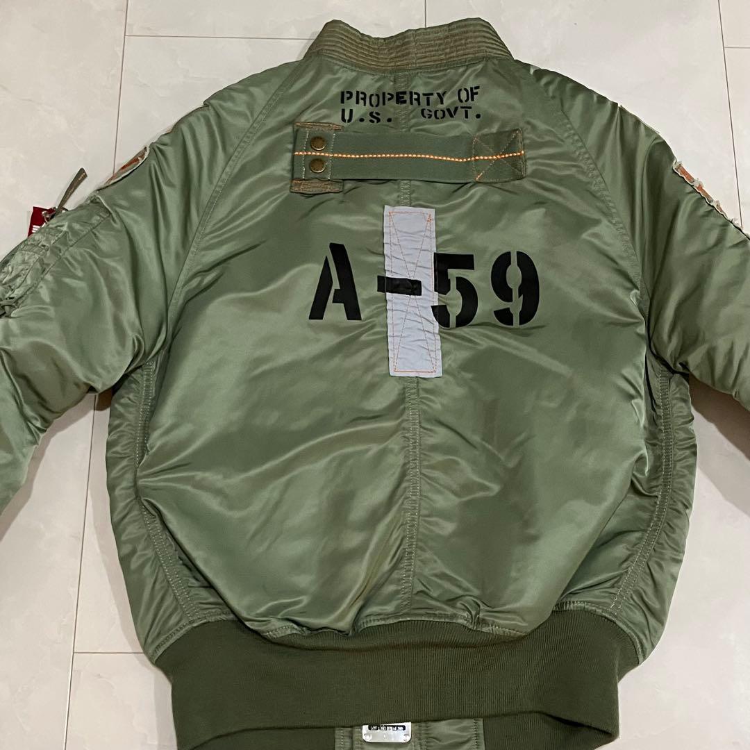 極希少 美品 アルファ × ブライトリング コラボ N-2B /MA-1 限定 極希少 美品 アルファ × ブライトリング コラボ N-2B /MA-1 限定