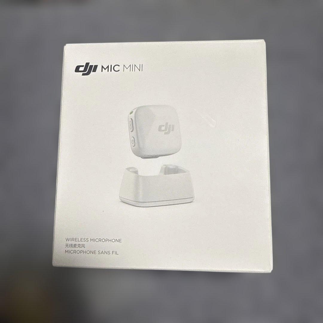 dji Mic MINI Transmitter 室内でのみ使用