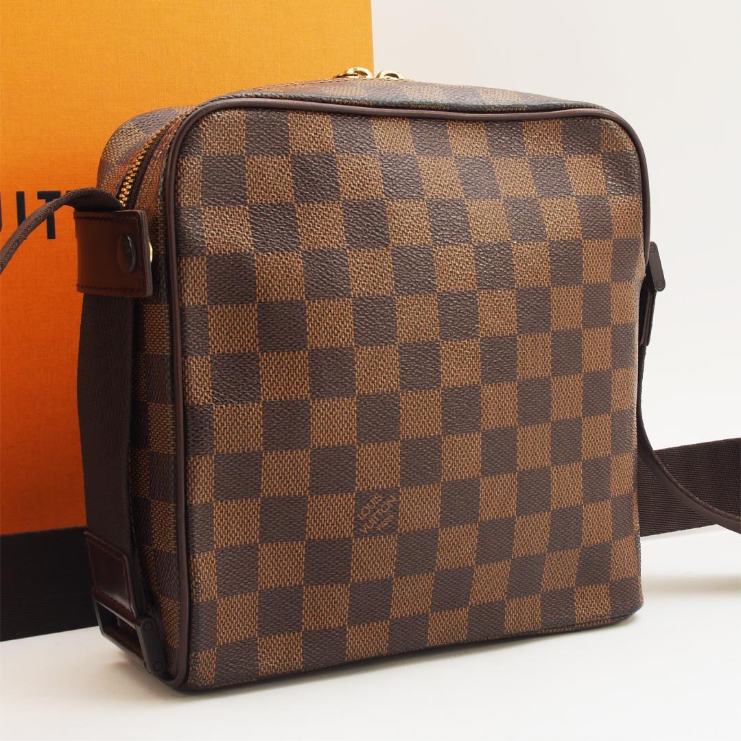 楽天市場】LOUIS VUITTON ルイ ヴィトン ダミエ オラフPM