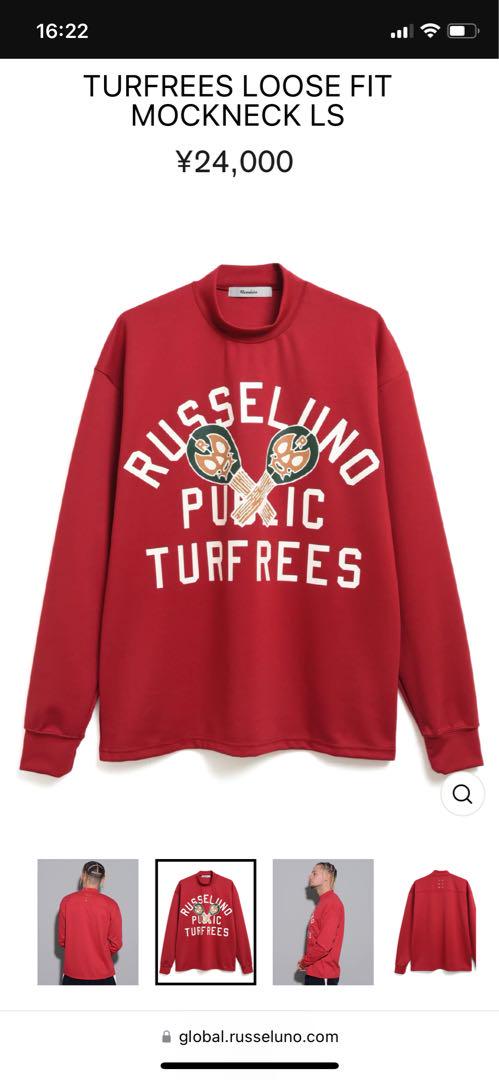 メンズウェア RUSSELUNO TURFREES LOOSE FIT MOCKNECK RUSSELUNO TURFREES LOOSE FIT MOCKNECK