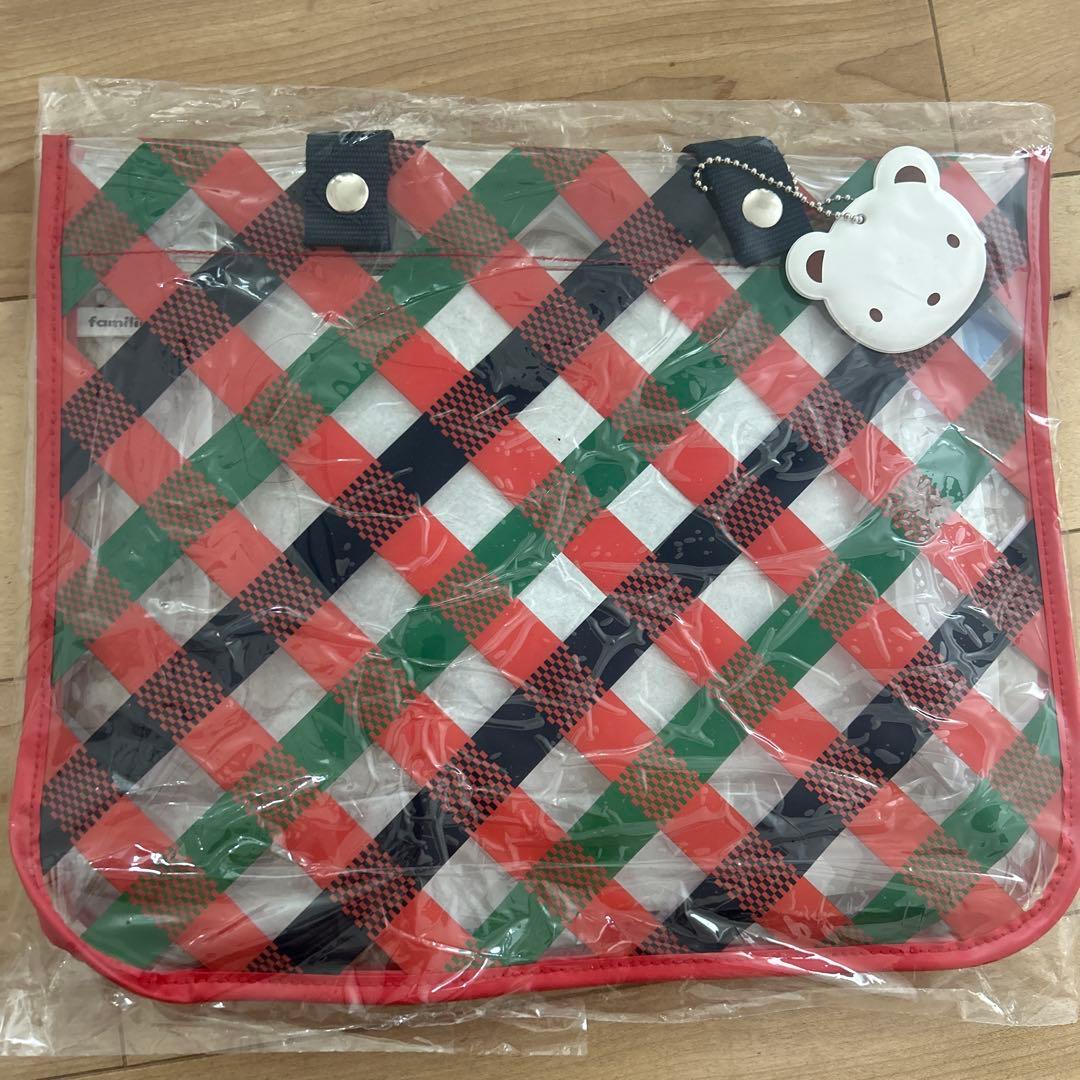 新品未使用　ファミリア　ビーチバッグ