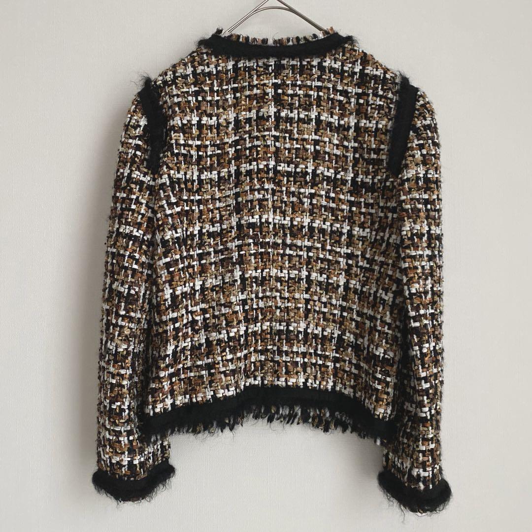 LANVIN COLLECTION ランバンコレクション ツイードジャケット