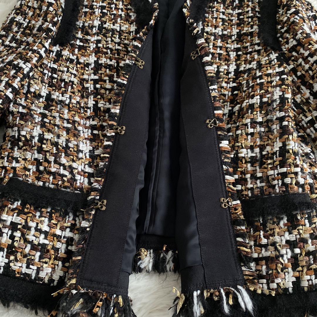 LANVIN COLLECTION ランバンコレクション ツイードジャケット