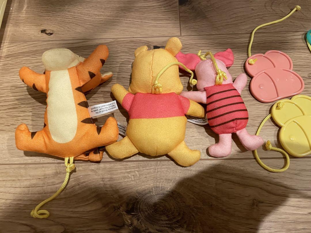 【美品】えらべる回転6wayジムにへんしんメリー　くまのプーさん　ディズニー