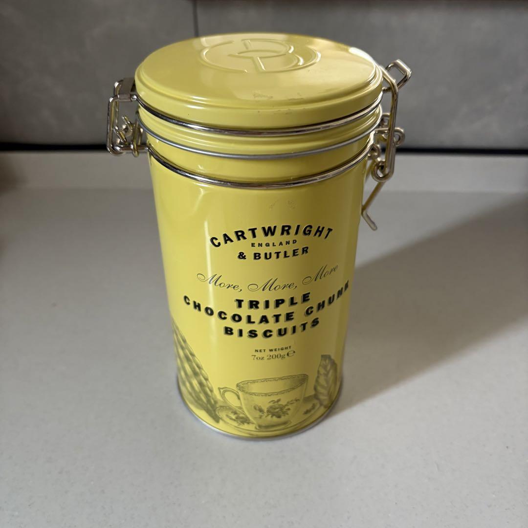 CARTWRIGHT & BUTLER トリプルチョコレートチャンクビスケット缶