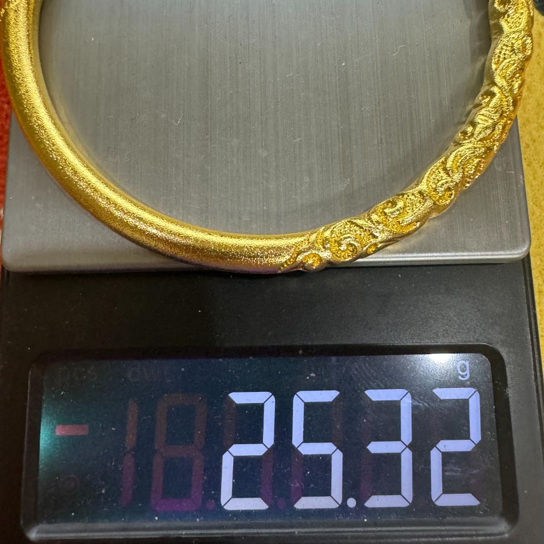 遺品整理 金 ゴールド ブレスレット K24 刻印