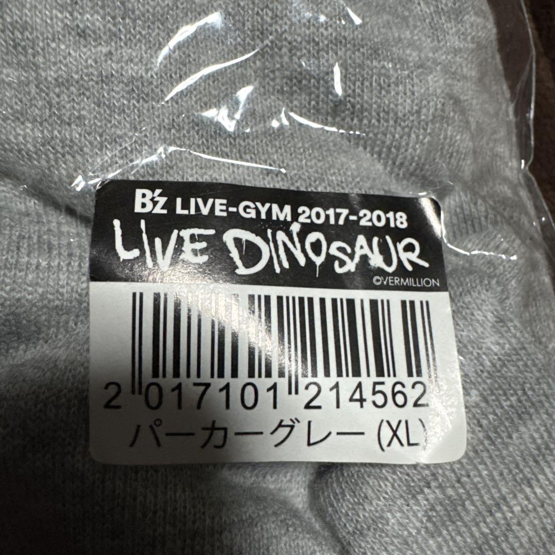 B'z LIVE-GYM 2017-2018 ダイナソー パーカー XLサイズ