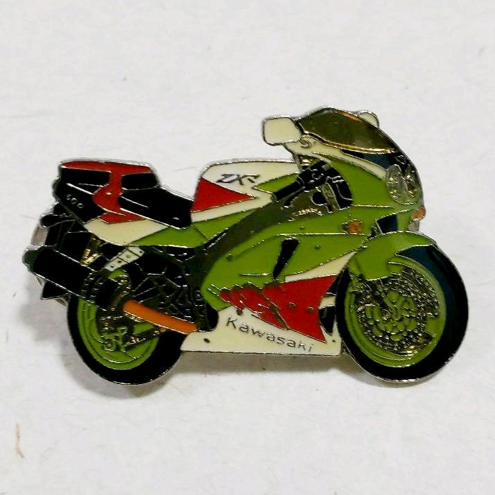 Kawasaki バイク ピンズ バッジ ZXR - メルカリ