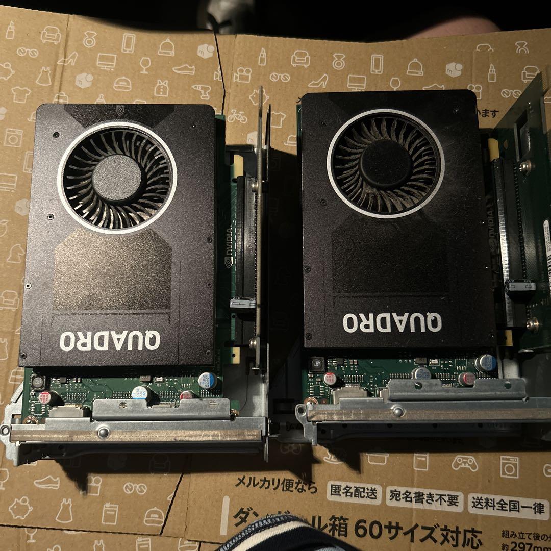 NVIDIA Quadro M2000 グラフィックボード　2個セット